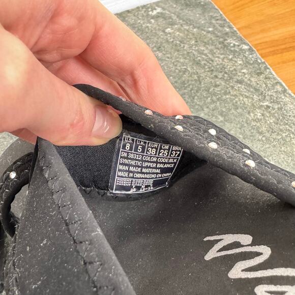 Skechers Cyclers Day Dream Toe Loop Sandals Cut Out Wedge Rhinestone Y2K Bratz - Picture 8 of 8